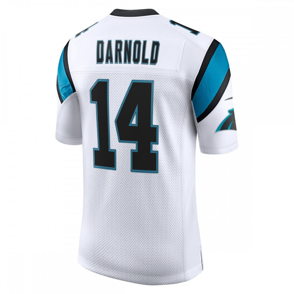 Sam Darnold Carolina Panthers Nike Vapor Limited Jersey - White-GridironStore